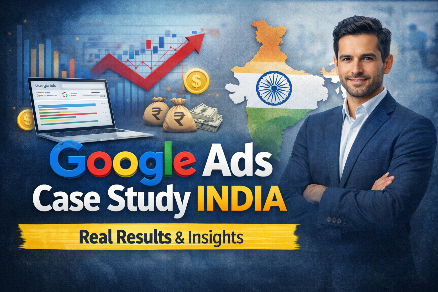 Google Ads Case Study India:How We Turned ₹5,000 Ad Spend into ₹50,000 revenue